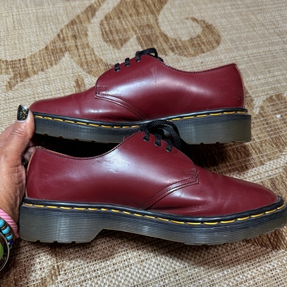 Doc Martens 1461 VINTAGE - oxblood UK Size 6, men’s 7, Women’s US 8 to 8.5 - Picture 6 of 15